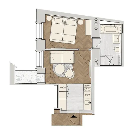 شقة فندقية R16 Residences براغ