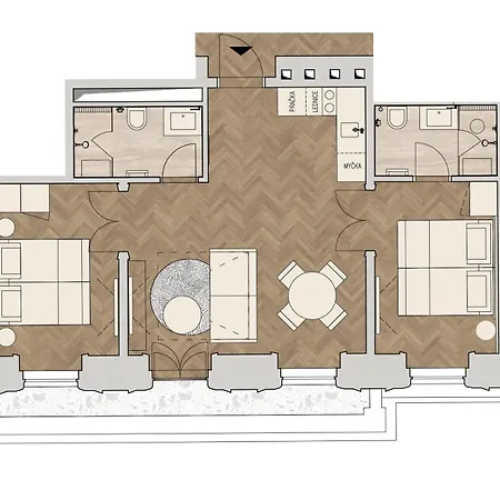 아파트호텔 R16 Residences 프라하