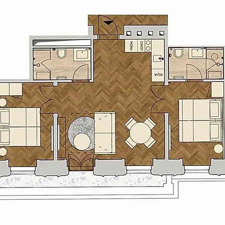 R16 Residences 아파트호텔 프라하